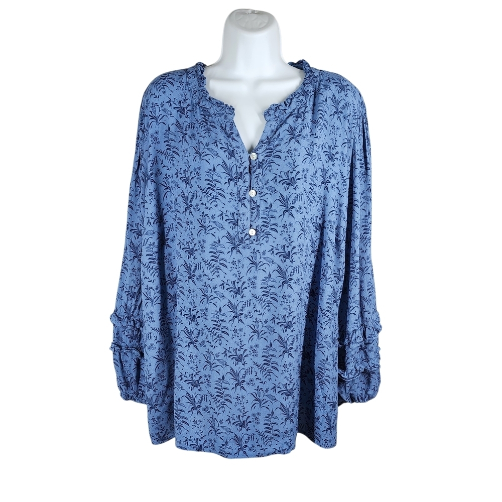 WONDERLY PATTERNED BLOUSE